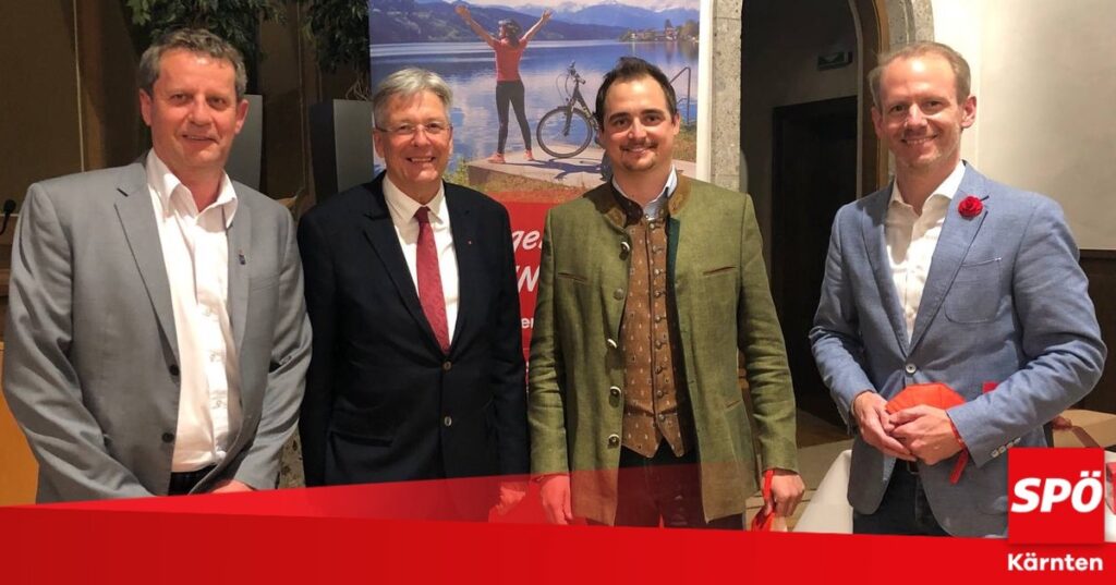 Peter Gratzer ist neuer Bezirksparteivorsitzender von Spittal an der Drau