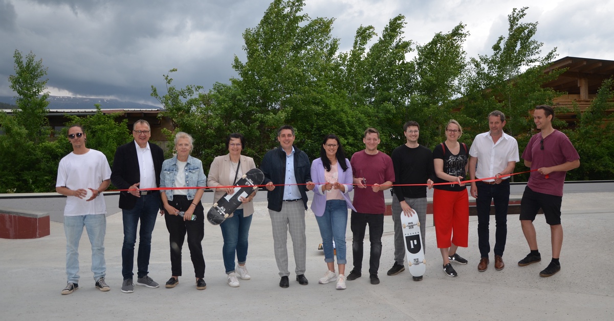Skatepark &bdquo;PUSHER Plaza&ldquo; in Spittal er&ouml;ffnet